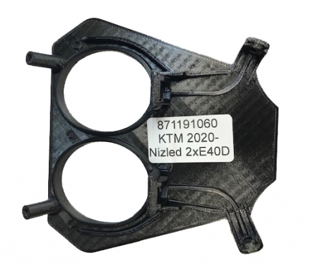 KTM 2020-2023 3D-Druck Lampenhalterung Nizled 2xR40DRL oder E40D in der Gruppe Car-HiFi / LED-Beleuchtung / Enduro / Was passt zu meinem Motorrad / KTM / 2020-2023 bei BRL (871191060)