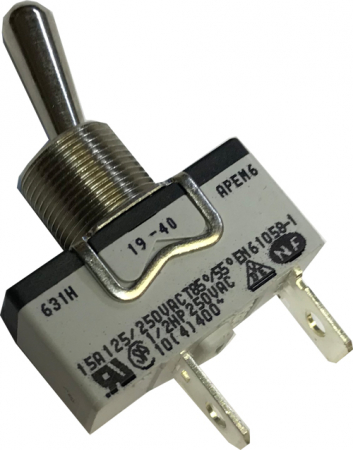 Wippschalter ON/OFF 15A Edelstahl in der Gruppe Car-HiFi / LED-Beleuchtung / Montagezubehör / Kabel und Anschlüsse bei BRL (871BRYTONOFF)