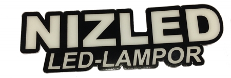 Nizled Aufkleber 9,9x3,4cm in der Gruppe Car-HiFi / LED-Beleuchtung / Enduro / Zubehör bei BRL (871DEKAL10)