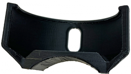 3D-gedruckter Snusdosenhalter (70x24mm) zur Montage an der Gabelholme des Motorrads (Kabelbinder). in der Gruppe Car-HiFi / LED-Beleuchtung / Enduro / Zubehör bei BRL (871DOSAHGAFFEL)