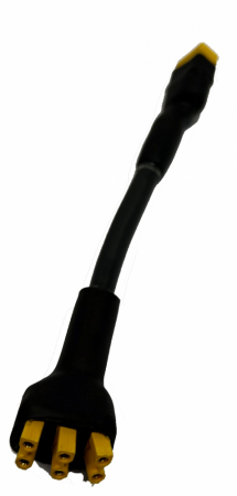 Adapterkabel für Lampenabdeckung 2024-, 10cm XT60-XT30x3 in der Gruppe Car-HiFi / LED-Beleuchtung / Enduro / Kabel bei BRL (871FK10XT33)