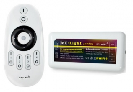 NIZLED Fernbedienung und Steuerbox/Dimmer für LED-Band weiß 12 Volt in der Gruppe Car-HiFi / LED-Beleuchtung / LED-Lampen / LED-Streifen bei BRL (871LEDVITFJARR)