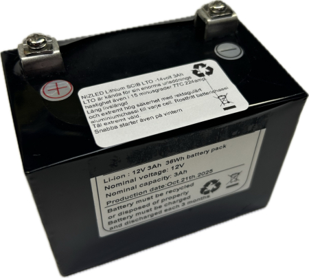 Li-Ion Enduro Akku 14 Volt 3 Ah mit Start-High-Power-LTO-Zelle, passt auf alle Motorräder in der Gruppe Car-HiFi / LED-Beleuchtung / Enduro / Was passt zu meinem Motorrad / Beta / 2020- / 2-Takt bei BRL (871LIION324)