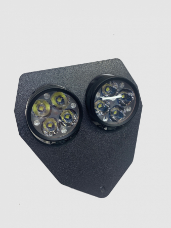 Lampenhalterung Sherco 2012-2023, 80W mit 2 Stk. NIZLED R40DRL