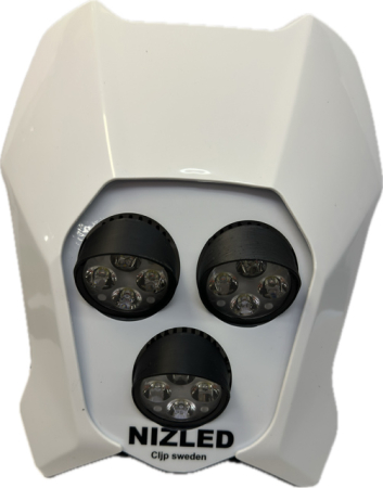 Dreifachscheinwerfer kaltweiß 120 W Triumph 2024-, weißer, 3xE406k NIZLED in der Gruppe Car-HiFi / LED-Beleuchtung / Enduro / Was passt zu meinem Motorrad / Triumph / 2024- bei BRL (871TRIUMPHV24E40F3)