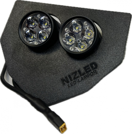 Doppelte Halterung 80 W Yamaha WR 2019-2023, NIZLED 2xR40DRL in der Gruppe Car-HiFi / LED-Beleuchtung / Enduro / Was passt zu meinem Motorrad / Yamaha / 2019- bei BRL (871YAM19R40D)