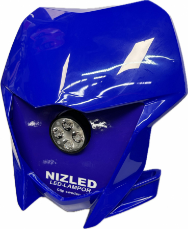 Einzelne Lampenmaske warmweiß 40 W Yamaha YZ/WR 2019-2025, blau, 1xE40F5K in der Gruppe Car-HiFi / LED-Beleuchtung / Enduro / Was passt zu meinem Motorrad / Yamaha / 2019- bei BRL (871YAMB19E40F15K)