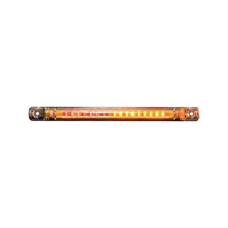 Strands faseroptisch Rück-/Brems-/Blinklicht, 237 mm lang 12-24V, weißes Glas in der Gruppe Car-HiFi / LED-Beleuchtung / LED-Lampen / Rücklichter bei BRL (872800323)