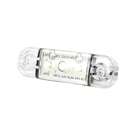 Strands Seitenmarkierungsleuchte 3 LED, klare Linse in der Gruppe Car-HiFi / LED-Beleuchtung / LED-Lampen / Positionslichter bei BRL (8728003401)