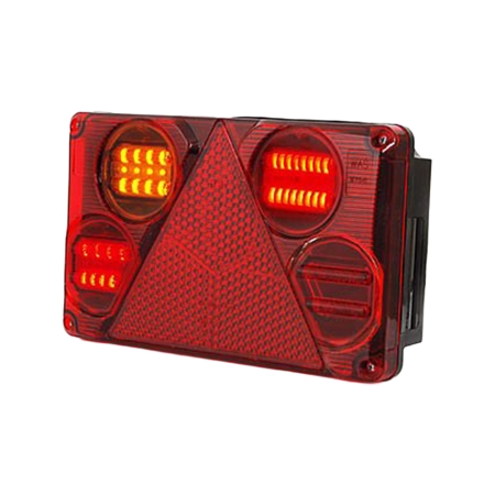 Strands Rücklampe Anhänger 5-Kammer links, 12-24V in der Gruppe Car-HiFi / LED-Beleuchtung / LED-Lampen / Rücklichter bei BRL (872800398V)
