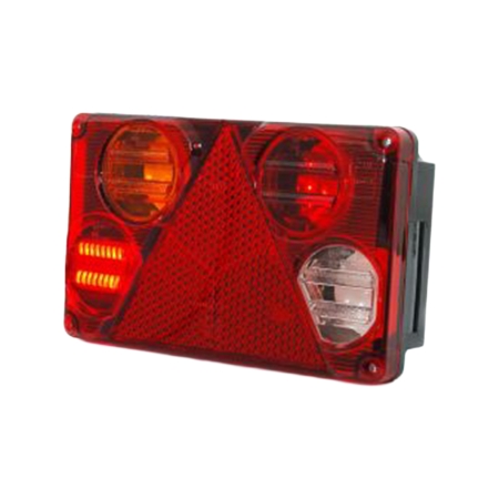 Strands 5-Funk. Rücklicht für Anhänger links rechteckig in der Gruppe Car-HiFi / LED-Beleuchtung / LED-Lampen / Rücklichter bei BRL (872800399V)