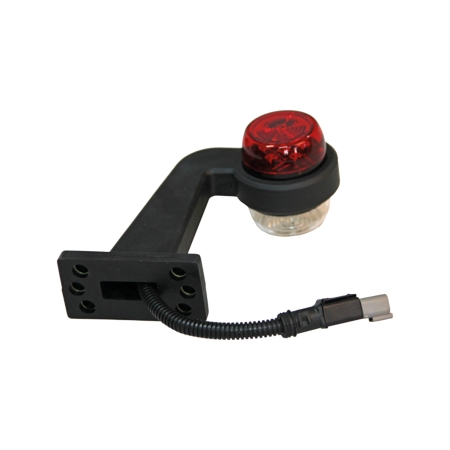 Strands Komplett links Gummiarm mit Positionslicht, weiß und rot in der Gruppe Car-HiFi / LED-Beleuchtung / LED-Lampen / Positionslichter bei BRL (872800420V)
