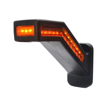 Strands Gummiarm links 5-Funktions-Positionsleuchte mit dynamischem Blinker in der Gruppe Car-HiFi / LED-Beleuchtung / LED-Lampen / Positionslichter bei BRL (872800518)