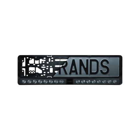 Strands NUUK E-Line Duo schwarze LED-Leiste 2X10