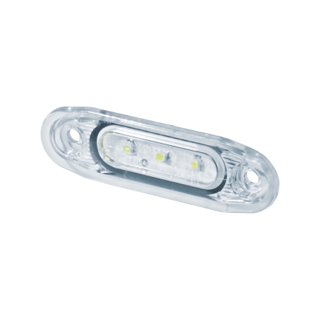 Strands Positionslicht Sld Weiß LED, weißes Glas, 79X26Mm, 5 m Kabel in der Gruppe Car-HiFi / LED-Beleuchtung / LED-Lampen / Positionslichter bei BRL (872810023)