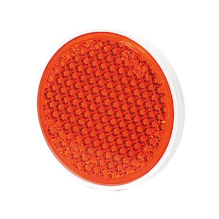 Strands orangefarbener Reflektor rund
