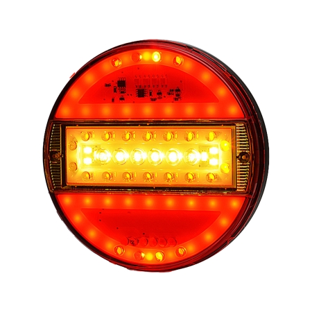 Strands Freedom ADR Rücklicht, universal, rund 140 mm, 5 Funktionen in der Gruppe Car-HiFi / LED-Beleuchtung / LED-Lampen / Rücklichter bei BRL (872900510)