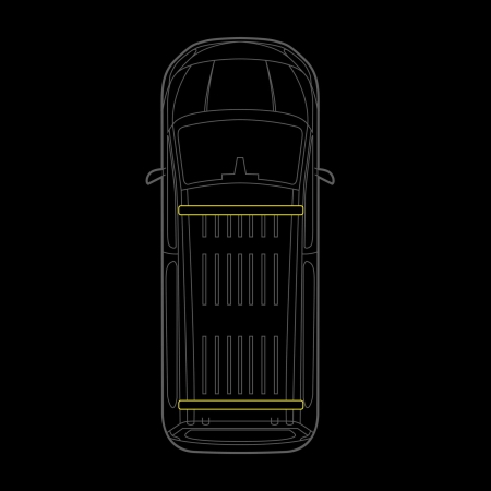 Strands Cruise Light C-Rack, für KIA PV5 in der Gruppe Car-HiFi / Was passt in mein Auto / Kia / PV5 / PV5 2025- bei BRL (872RRS5250200)