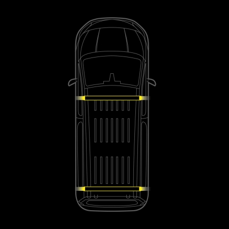 Strands Cruise Light C-Rack, für KIA PV5 in der Gruppe Car-HiFi / Was passt in mein Auto / Kia / PV5 / PV5 2025- bei BRL (872RRS5250240)