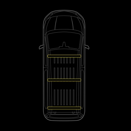 Strands Cruise Light C-Rack, für KIA PV5 in der Gruppe Car-HiFi / Was passt in mein Auto / Kia / PV5 / PV5 2025- bei BRL (872RRS5250300)