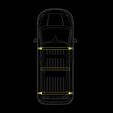 Strands Cruise Light C-Rack, für KIA PV5 in der Gruppe Car-HiFi / Was passt in mein Auto / Kia / PV5 / PV5 2025- bei BRL (872RRS5250340)