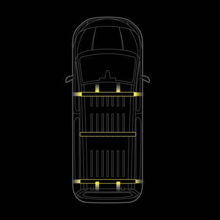 Strands Cruise Light C-Rack, für KIA PV5 in der Gruppe Car-HiFi / Was passt in mein Auto / Kia / PV5 / PV5 2025- bei BRL (872RRS5250344)