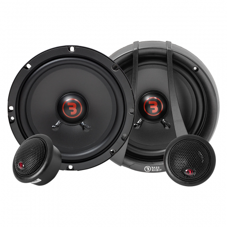 Bass Habit Rebel R165C, preisgünstiges 6,5-Zoll-Komponentensystem in der Gruppe Car-HiFi / Autolautsprecher / Komponentensysteme bei BRL (890R165C)