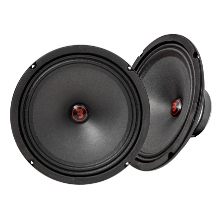 Bass Habit Rebel SR200M, 8-Zoll-Mitteltieftöner in der Gruppe Car-HiFi / Autolautsprecher / Mitteltieftöner / Mitteltöner bei BRL (890SR200M)