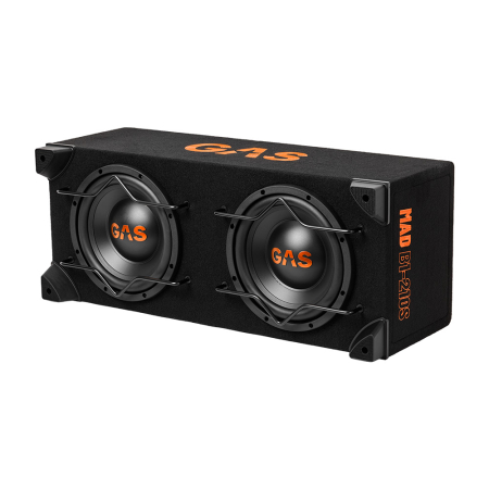 GAS MAD B1-210S, geschlossene 2x10-Zoll-Bassbox in der Gruppe Car-HiFi / Bass / Passiver Subwoofer bei BRL (900MADB1210S)