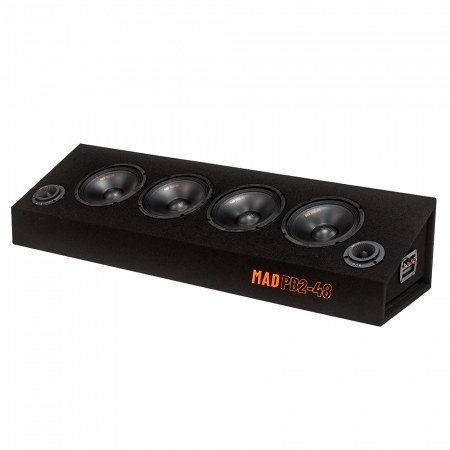 GAS MAD PB2-48, großartige 8-Zoll-Midbässe in fertig montierter Raggarplanka in der Gruppe Car-HiFi / Autolautsprecher / SPL-Lautsprecherbox bei BRL (900MADPB248)