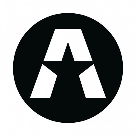 GAS A STAR Aufkleber 17x17cm, schwarz und weiß in der Gruppe Car-HiFi / Zubehör / Merchandise bei BRL (909CIRLCEACMB)