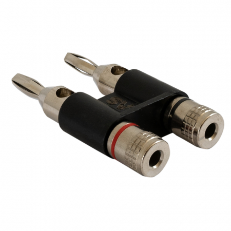 GAS Bananenstecker, für Lautsprecherkabel bis 4mm² in der Gruppe Car-HiFi / Kabel / Kabelzubehör bei BRL (910BPC2)