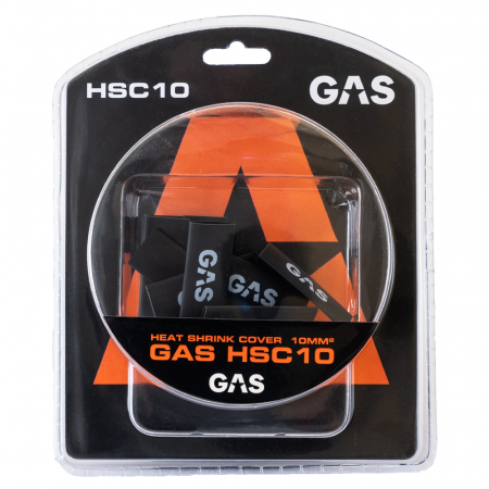 GAS 10er-Pack 10mm² Schrumpfschlauch, schwarz in der Gruppe Car-HiFi / Zubehör / Montagezubehör bei BRL (910HSC10)