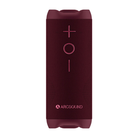 Arcsound EDGE Ruby Red leistungsstarker tragbarer Lautsprecher mit Bluetooth in der Gruppe Heim-Audio / Lautsprecher / Bluetooth-Lautsprecher bei BRL (925EDGERR)