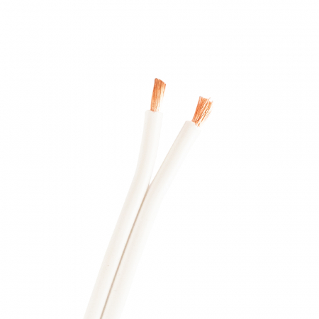 Proson Arctic 2x1,5 mm² weißes Lautsprecherkabel, Meterware in der Gruppe Heim-Audio / Kabel / Lautsprecherkabel bei BRL (991ARSC2X15W)