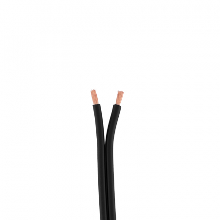 Proson Arctic 2x2,5 mm² schwarzes Lautsprecherkabel, Meterware in der Gruppe Heim-Audio / Kabel / Lautsprecherkabel bei BRL (991ARSC2X25B)