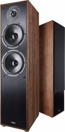 Magnat Monitor S80 ATM Standlautsprecher mit Dolby Atmos, Walnuss-Paar in der Gruppe Heim-Audio / Lautsprecher / Standlautsprecher bei BRL (995S80ATMWA)
