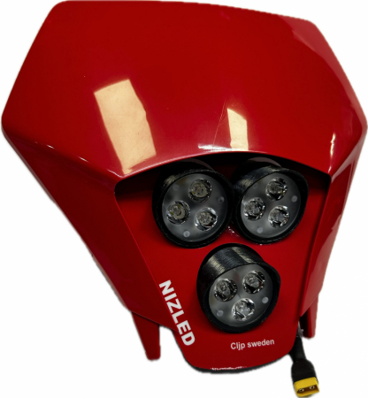 Lampenabdeckung mit 1-3 E30-Leichtlampen, eine Stufe unter E40F, GASGAS 2021-2023/2024- in der Gruppe Car-HiFi / LED-Beleuchtung / Enduro / Was passt zu meinem Motorrad / GASGAS / 2024- bei BRL (LAMPKAPAGASGASE30)
