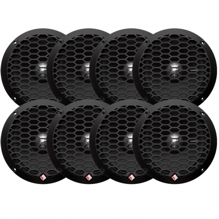 8er-Pack Rockford Fosgate PPS4-6 Punch Pro 6,5 Zoll in der Gruppe Bundles / Paket für das Auto / SPL-Lautsprecherpakete bei BRL (SET510PPS46X8)