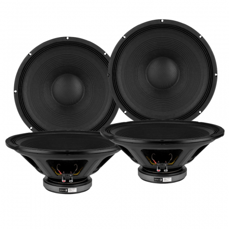 4er-Pack Dayton Audio PA460-8, 18-Zoll-Bass/Mittelbass