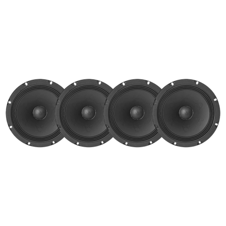 4er-Pack GAS MAX PMW1-84N, ANGEBOTSARTIKEL in der Gruppe Car-HiFi / Autolautsprecher / Mitteltieftöner / Mitteltöner bei BRL (SET908MAXPMW184NBX4)