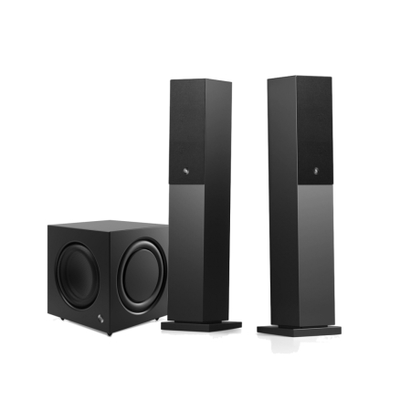 Audio Pro A38 W mit SW-10 2.1 Stereo-Set, schwarz in der Gruppe Bundles / Heimpakete / Stereo-Sets bei BRL (SETA38WPKT1)