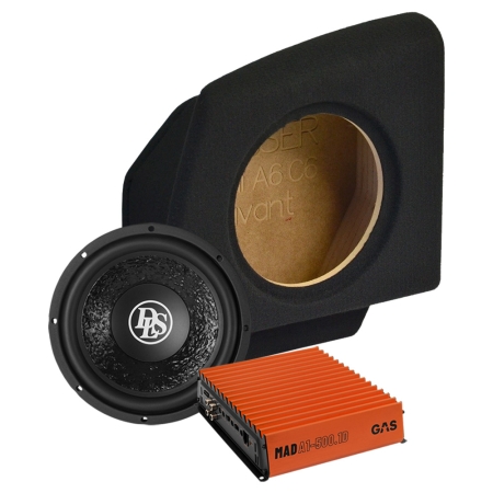 Basspaket mit DLS PE10.D2 für Audi A6 Avant 2005-2011 in der Gruppe Car-HiFi / Was passt in mein Auto / Audi / Audi A6 / Audi A6 2005-2011 / Audi A6 Lautsprecher austauschen bei BRL (SETA6AVANTPKT2)