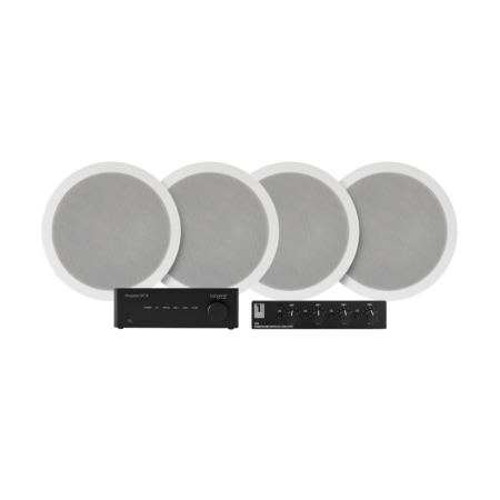 Tangent Ampster BT III Paket mit 2 Paar System One IC620 und Lautsprecherumschalter in der Gruppe Bundles / Heimpakete / Multiroom-Pakete bei BRL (SETAMPSTERBTIIIPKT2)