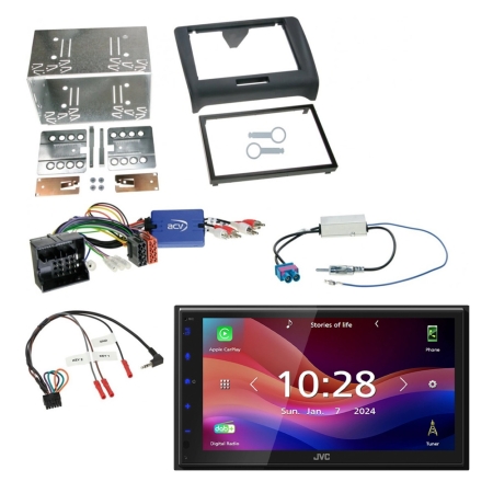 JVC KW-M695DBW Auto-Stereo-Paket für Audi TT 2006-2014 in der Gruppe Car-HiFi / Was passt in mein Auto / Audi / Audi TT / Audi TT 2006-2014 bei BRL (SETAUDIPKT12)