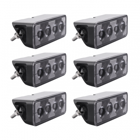 6er-Pack NIZLED B24RF, angewinkelter 13 cm Rück-/Arbeitsscheinwerfer, 24W, Arbeitsscheinwerfer-Paket in der Gruppe Car-HiFi / LED-Beleuchtung / LED-Lampen / Arbeitsleuchten bei BRL (SETB24RFX6)