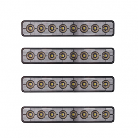 4er-Pack NIZLED B48RF, angewinkelter 24,2 cm Rück-/Arbeitsscheinwerfer, 48W, Arbeitsscheinwerfer-Paket in der Gruppe Car-HiFi / LED-Beleuchtung / LED-Lampen / Arbeitsleuchten bei BRL (SETB48RFX4)