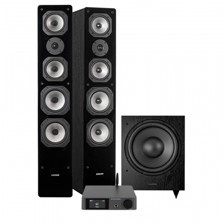 Dynavoice CA802BT & Dynavoice Challenger M-65 mit Magic MW-12 in der Gruppe Bundles / Heimpakete / Stereo-Sets bei BRL (SETCA802PKT6)