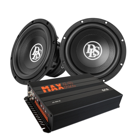 2er-Pack DLS Cruise CR8.D2 mit MAX A2-800.1D, 2x8 Basspaket in der Gruppe Bundles / Paket für das Auto / Basspakete bei BRL (SETCR8D2PKT1)
