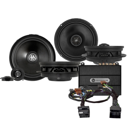 DLS Klang-Upgrade für VW/Seat/Skoda 2004-2016, DSP-Verstärker mit Lautsprechern in der Gruppe Bundles / Paket für das Auto / Modellspezifische Pakete bei BRL (SETCRPP26PKT1)